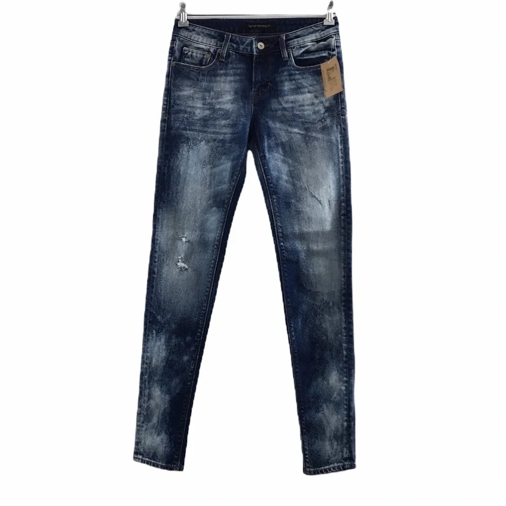 Cult‎ Of Individuality Zen Mid Rise Jeans Acid Wash